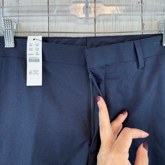NWT J. Crew Navy Ludlow Slim-fit Suit Pant in Italian Chino AT051 Size 33 x 34 - Picture 3 of 16